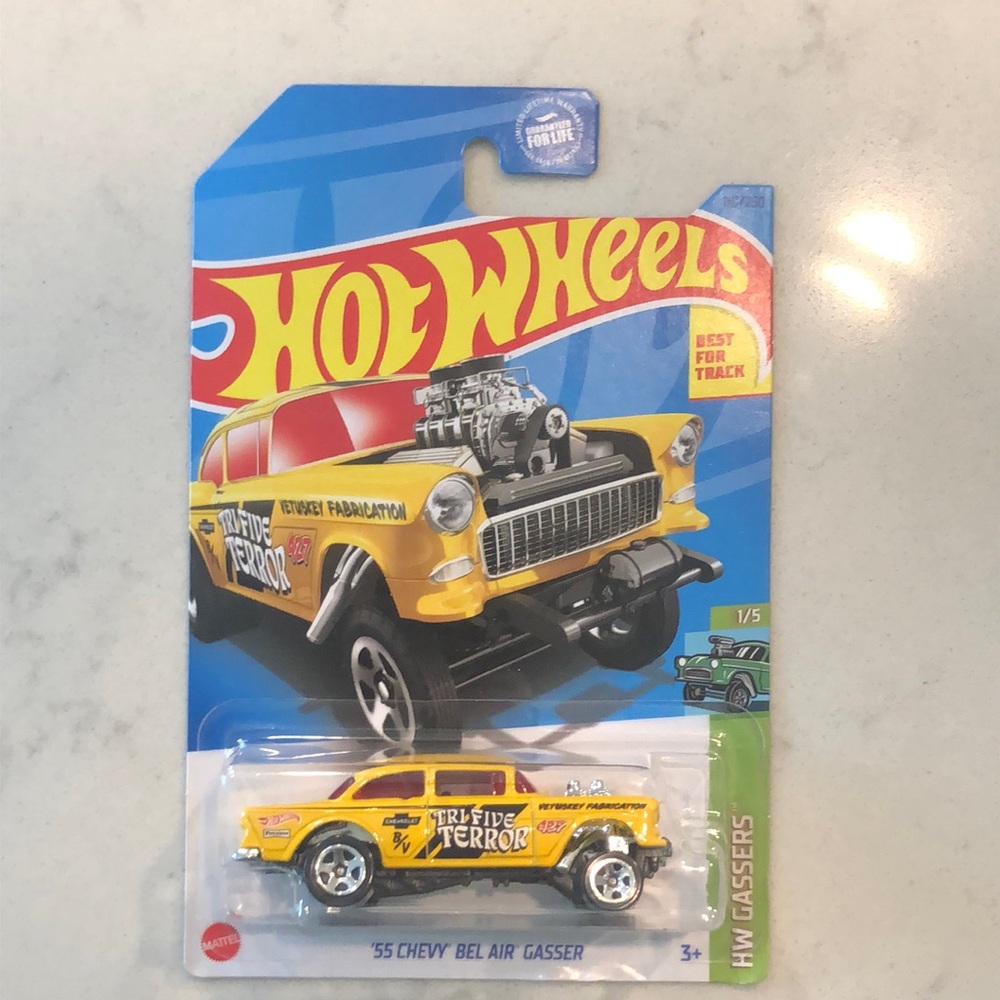 Mattel Hot Wheels 55' Bel Air Gasser